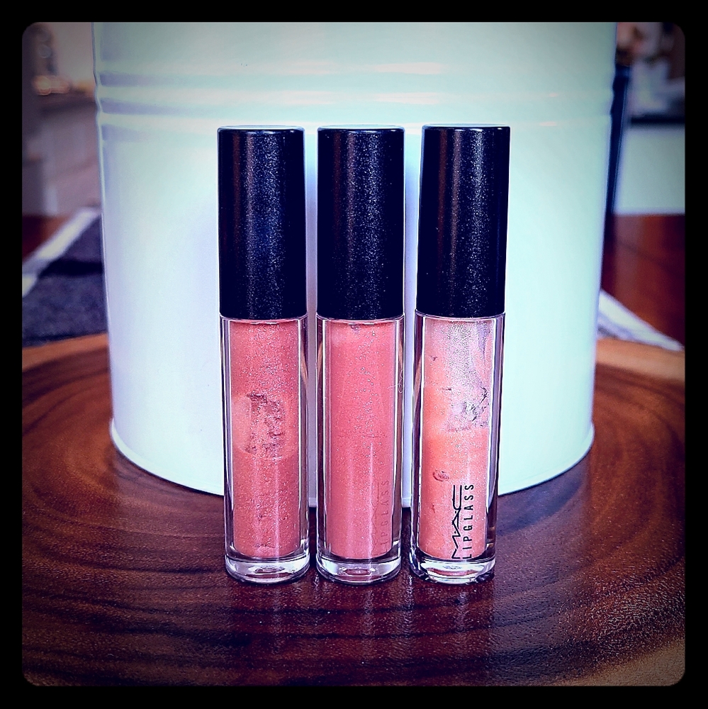 💄MAC Lipglass 3 Pack